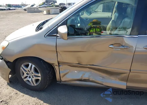 2006 Honda Odyssey Ex-L из США, поврежденный, VIN 5FNRL38746B004032